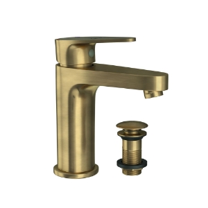 Picture of Single Lever Basin Mixer with click clack waste - Antique Bronze