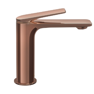 Picture of Single Lever Extended Basin Mixer - Blush Gold PVD
