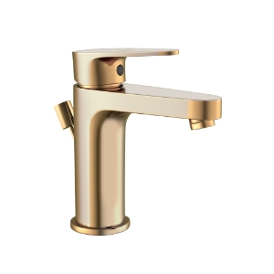 Picture of Single Lever Basin Mixer with Popup Waste - Auric Gold