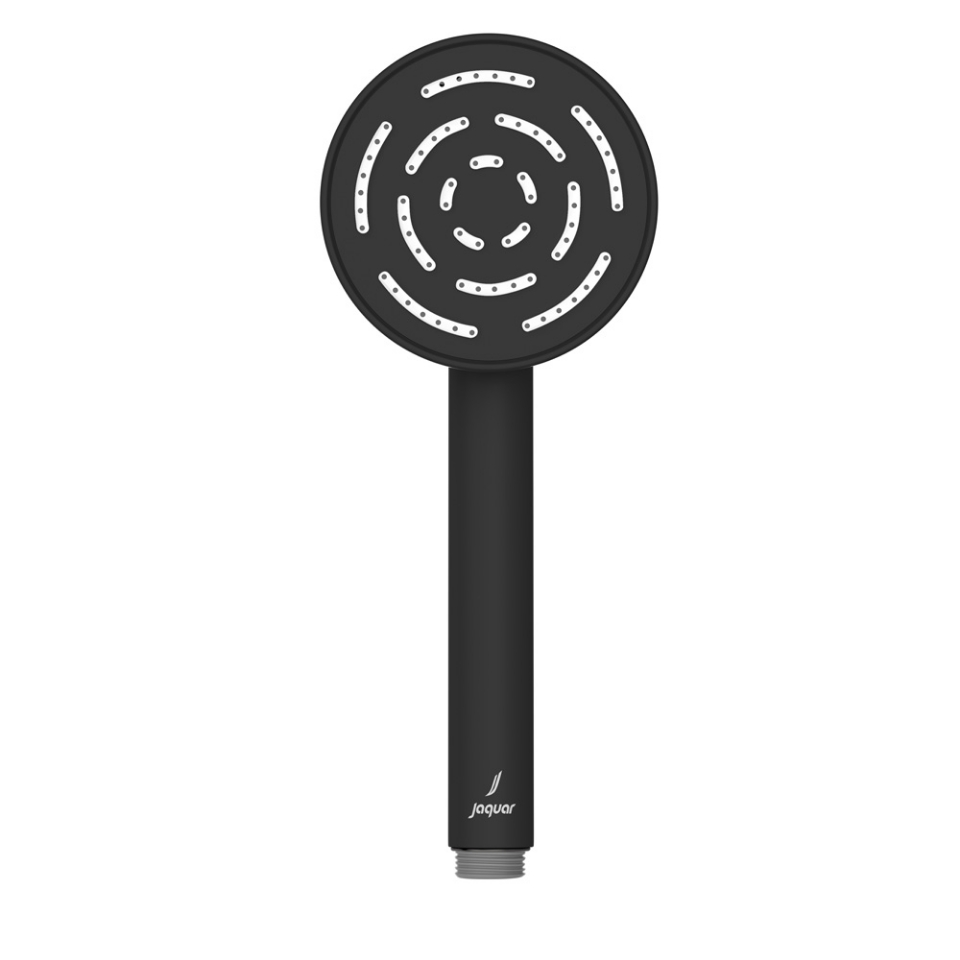 Picture of Single Function Round Shape Maze Hand Shower - Black Matt