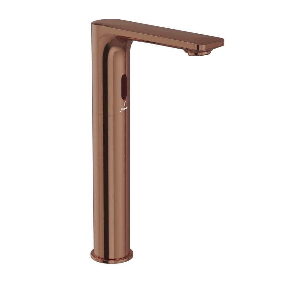 Picture of Laguna High Neck Sensor Faucet - Blush Gold PVD