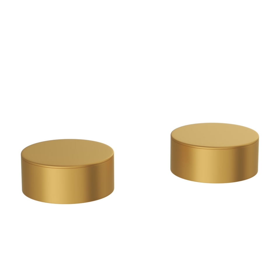 Picture of Deck mounted stop valve - Gold Matt PVD