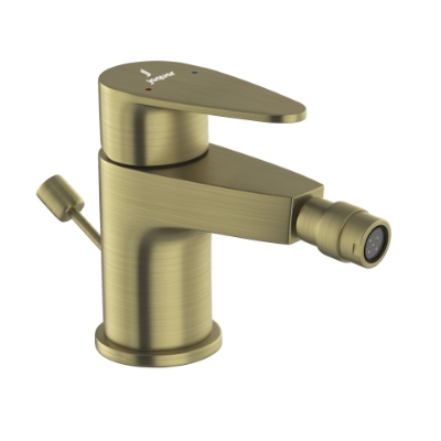 Picture of Single Lever Bidet Mixer with Popup Waste - Antique Bronze