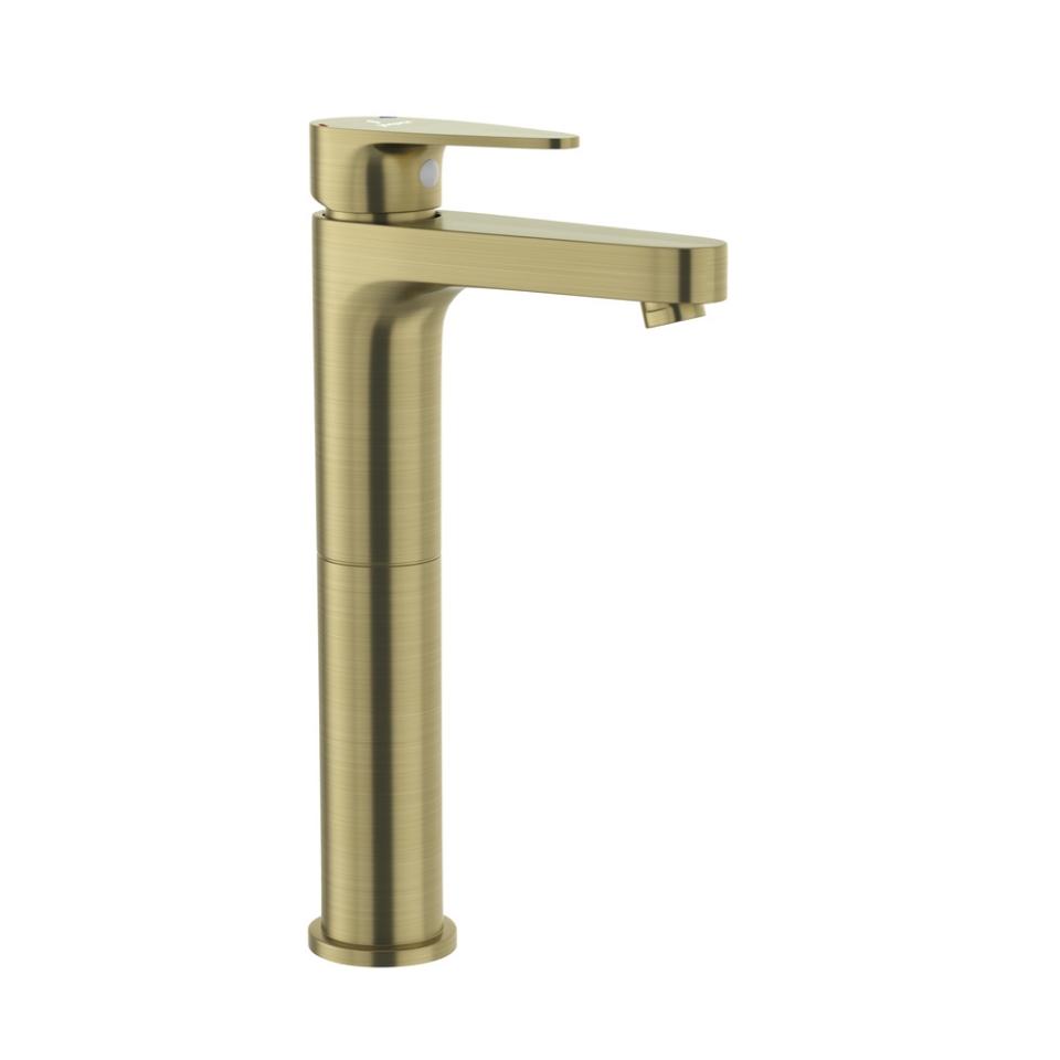 Picture of Single Lever High Neck Basin Mixer -Antique Bronze