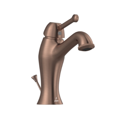 Picture of Single Lever Basin Mixer with Popup Waste - Antique Copper