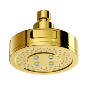 Picture of Medley Overhead Shower - Gold Bright PVD